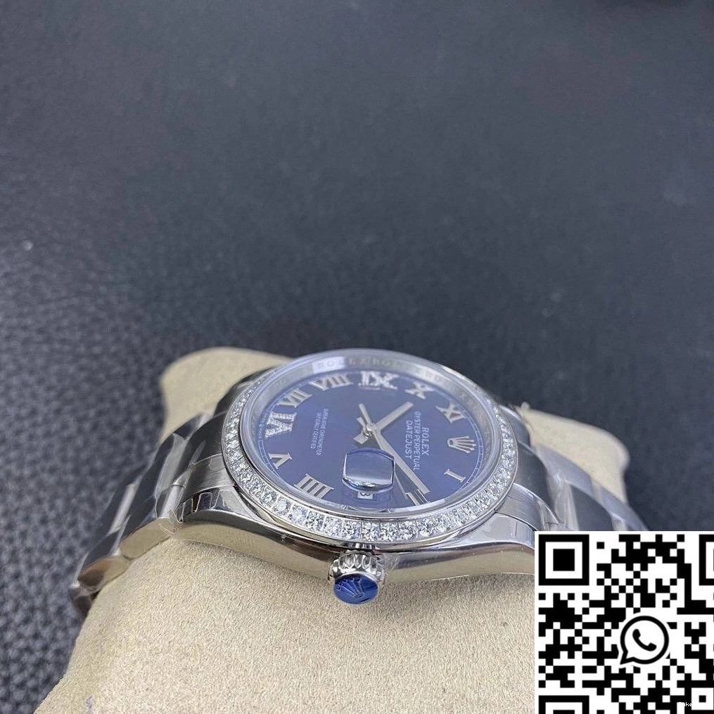 Diamond Bezel M126284RBR Factory Rolex Datejust EW 1111